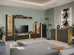 Тумба ТВ-150 Modo (Модо), черный